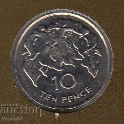 10 pence 1984, Saint Helena and Ascension