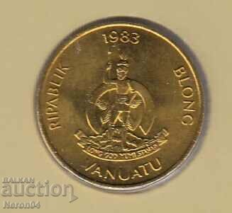 2 Vatu 1983, Vanuatu with price € 5.15 | 10.07 BGN