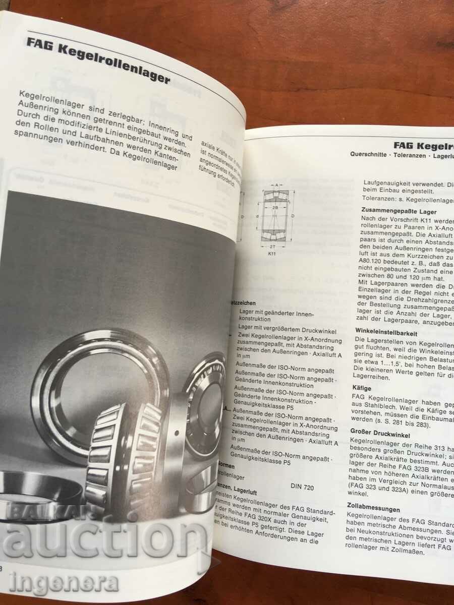 BOOK-CATALOG FOR BEARINGS FAG 41500/2DB-1978-SCHWEINBURG - 5 BOOK-CATALOG FOR BEARINGS FAG 41500/2DB-1978-SCHWEINBURG - 5