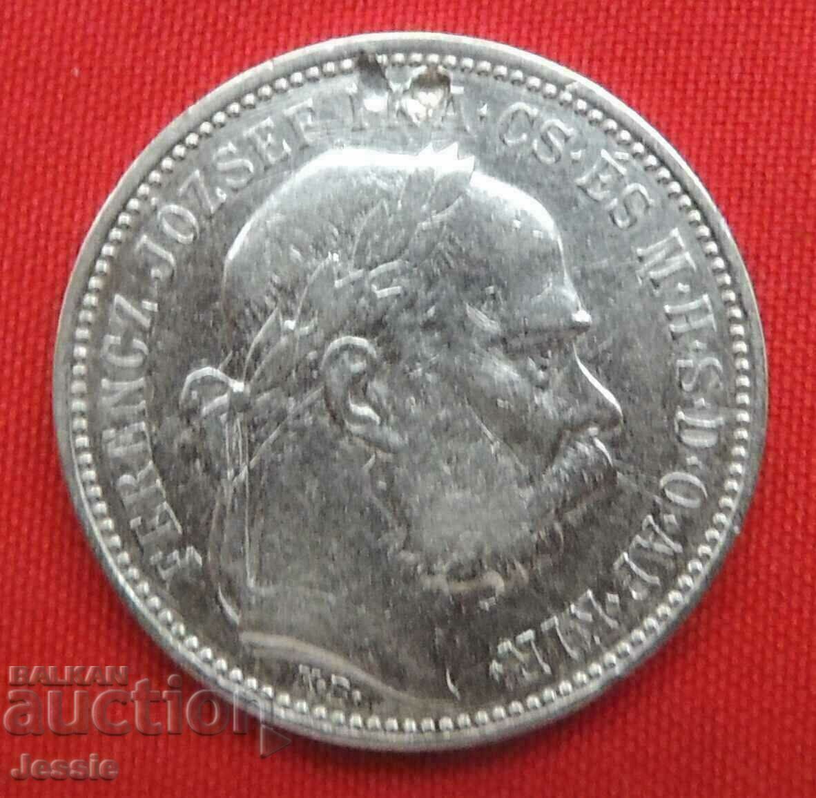 1 coroană 1894 UNGARIA argint cu preț € 11.95 | 23.37 BGN