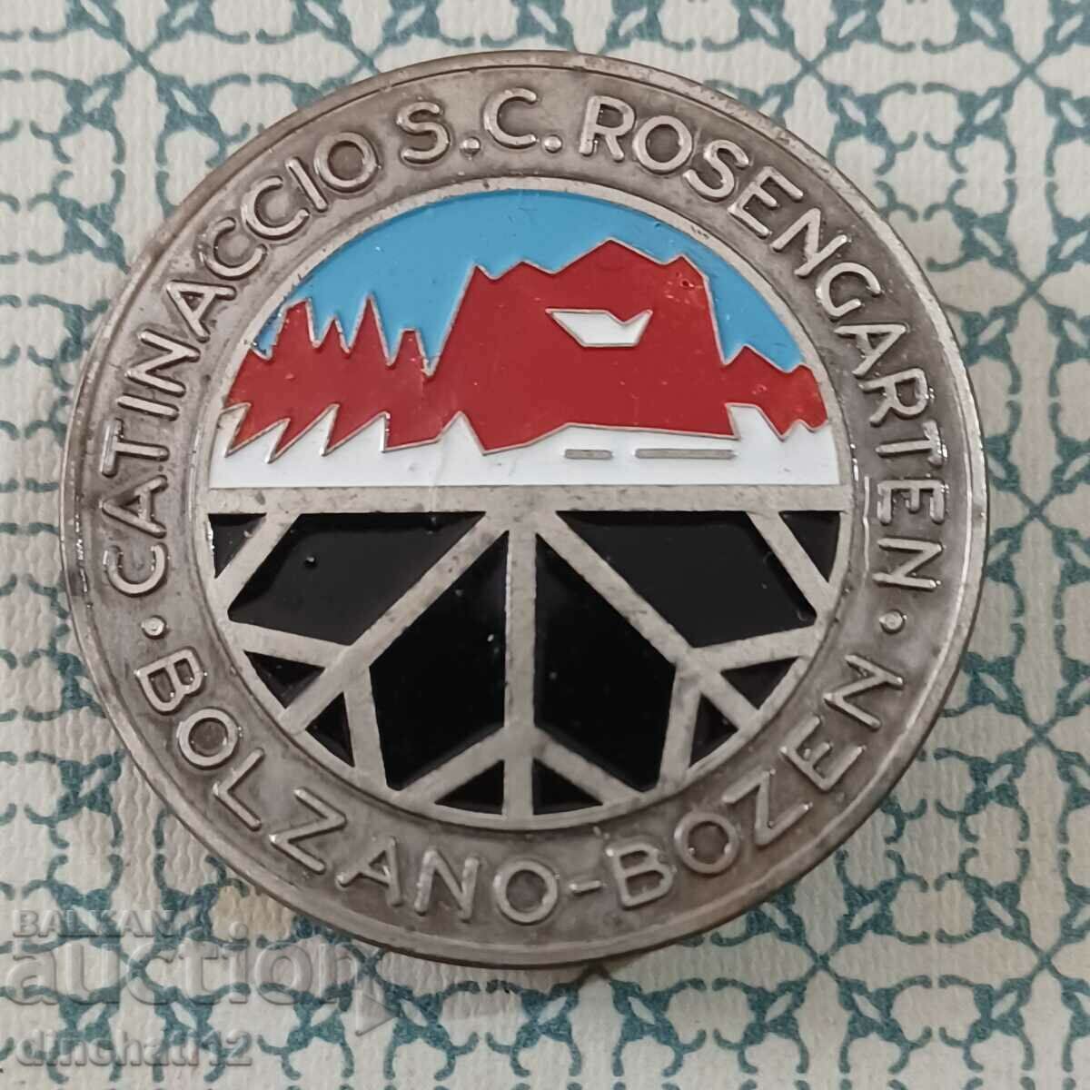 Λέσχη σκι. ASE Catinaccio - SC Rosengarten. Μπολτσάνο Λέσχη σκι. ASE Catinaccio - SC Rosengarten. Μπολτσάνο