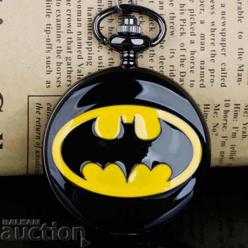 Νέο ρολόι τσέπης Batman Batman ήρωας δράσης Μπάτμαν