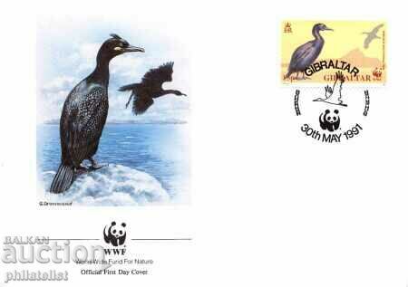 Gibraltar 1991 - 4 pieces FDC Complete Series - WWF