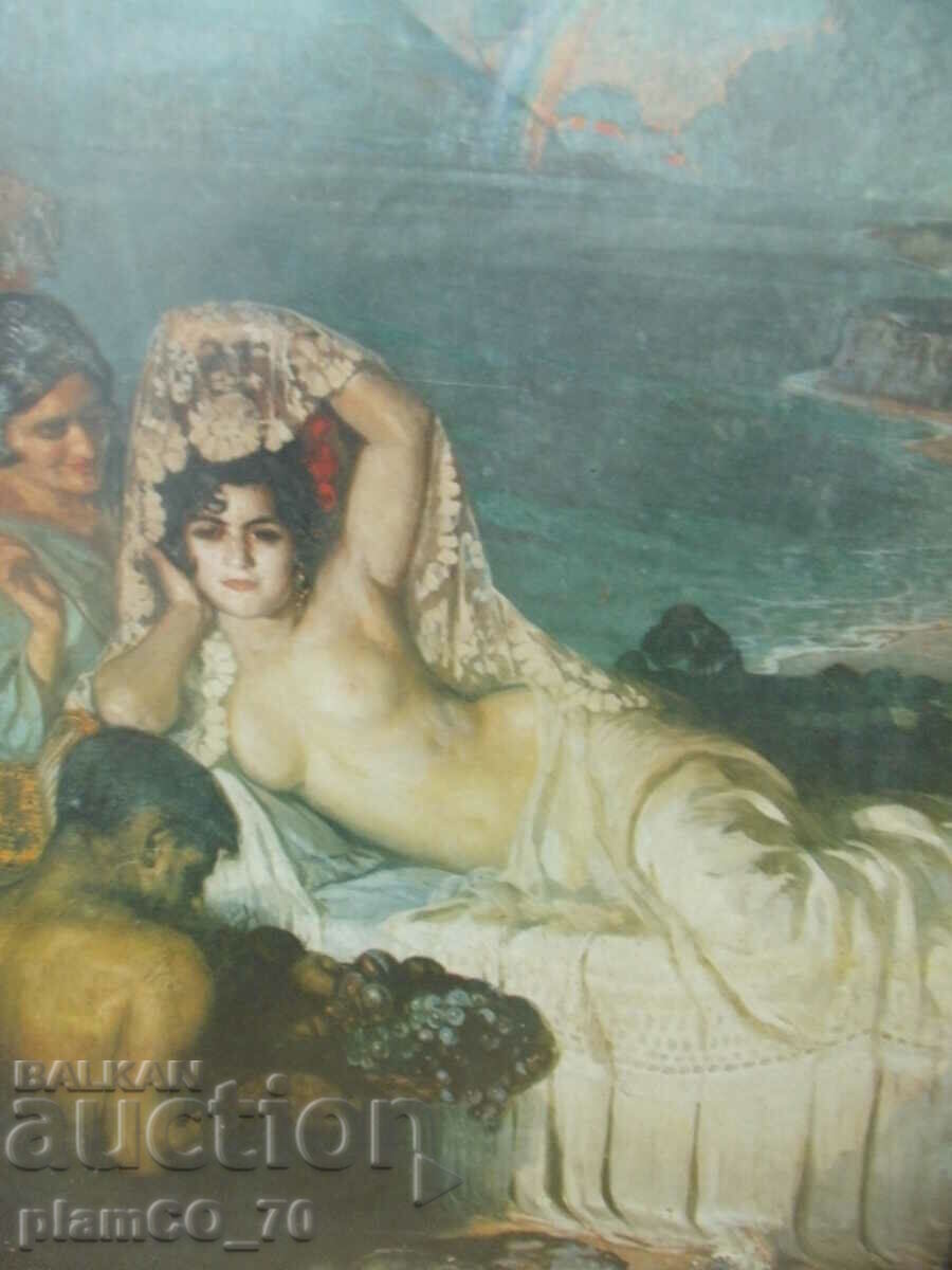 Delivery of #*6638 old framed picture Delivery of #*6638 old framed picture