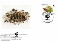 Монако 1991 - 4 броя FDC Комплектна серия - WWF