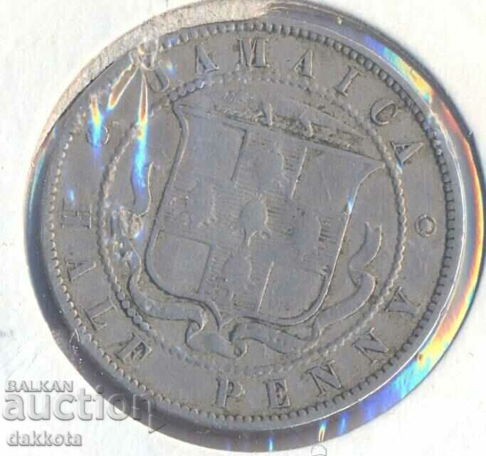 Jamaica 1/2 penny 1869