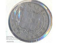 Jamaica 1/2 penny 1869
