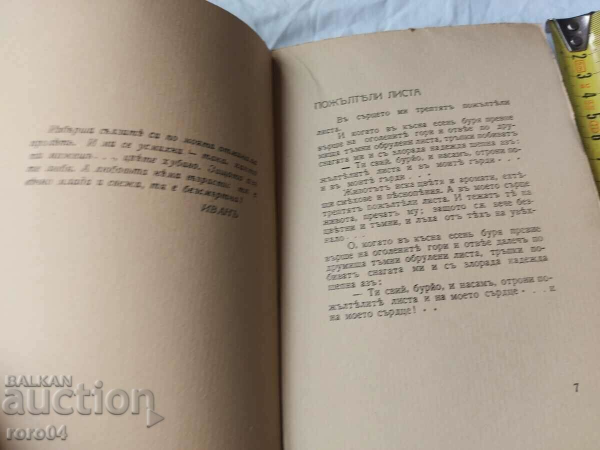 Auction AUTUMN FLOWERS - STORIES - IVAN YANEV Auction AUTUMN FLOWERS - STORIES - IVAN YANEV