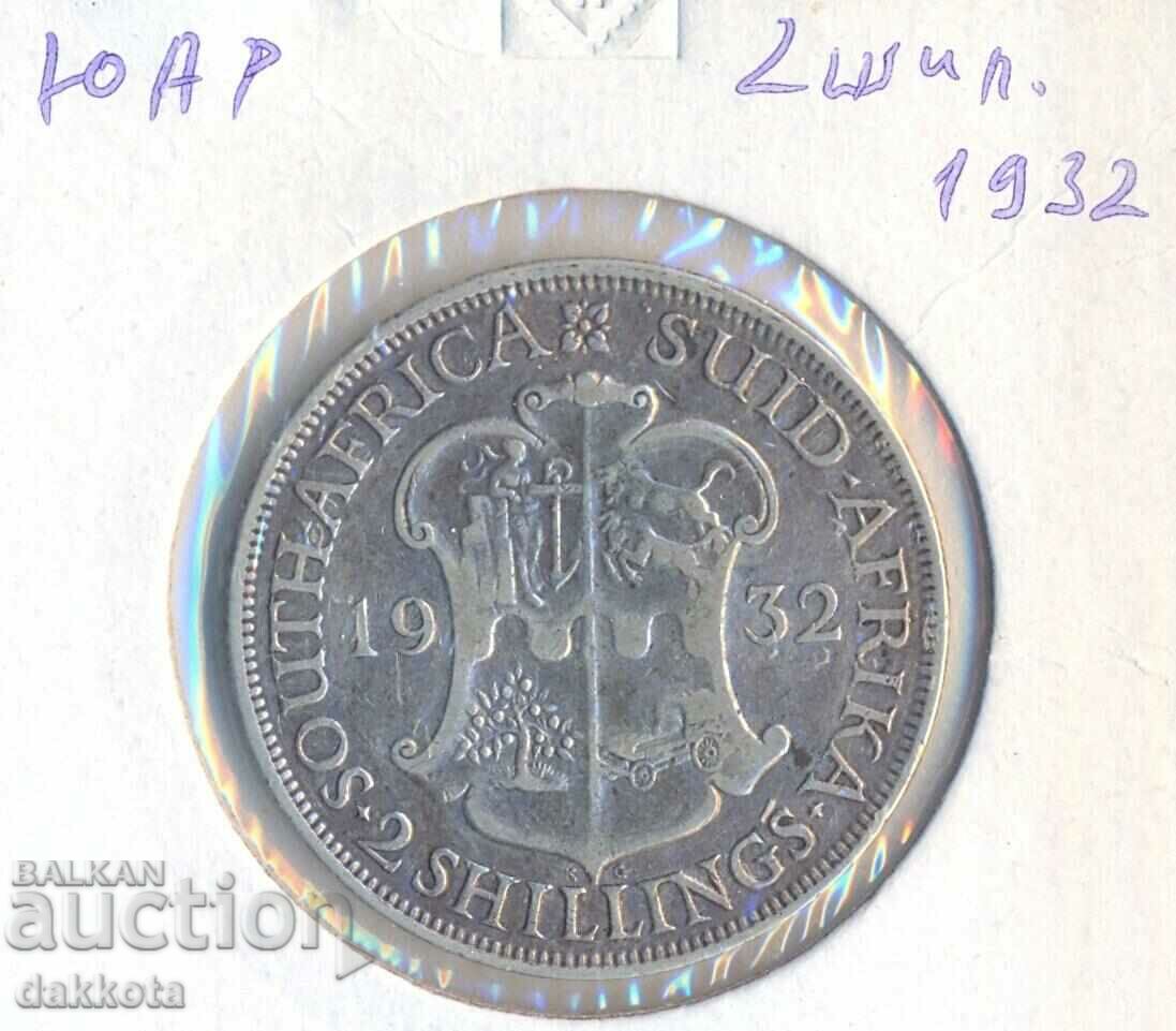 South Africa 2 shillings 1932