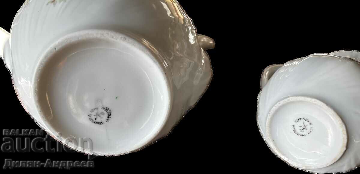 Delivery of Bulgarian porcelain set - gold edge Delivery of Bulgarian porcelain set - gold edge