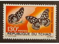 Τσαντ 1967 Πανίδα/Πεταλούδες/Έντομα 15€ MNH