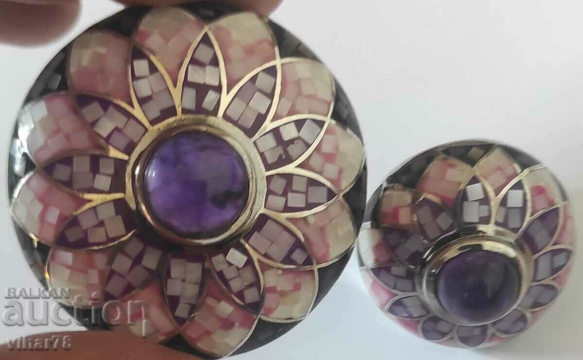 Very beautiful silver ring and pendant set with price 699.99 BGN | € 357.90 Very beautiful silver ring and pendant set with price 699.99 BGN | € 357.90