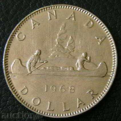 $ 1968 de 1, Canada