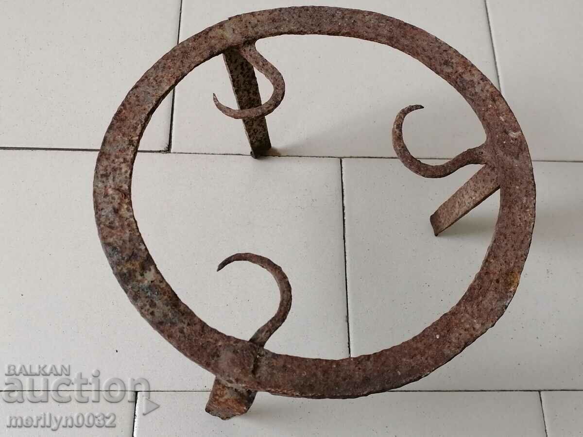 Antique wrought iron stove, hearth, grill, wrought iron fire pit - 5 Antique wrought iron stove, hearth, grill, wrought iron fire pit - 5