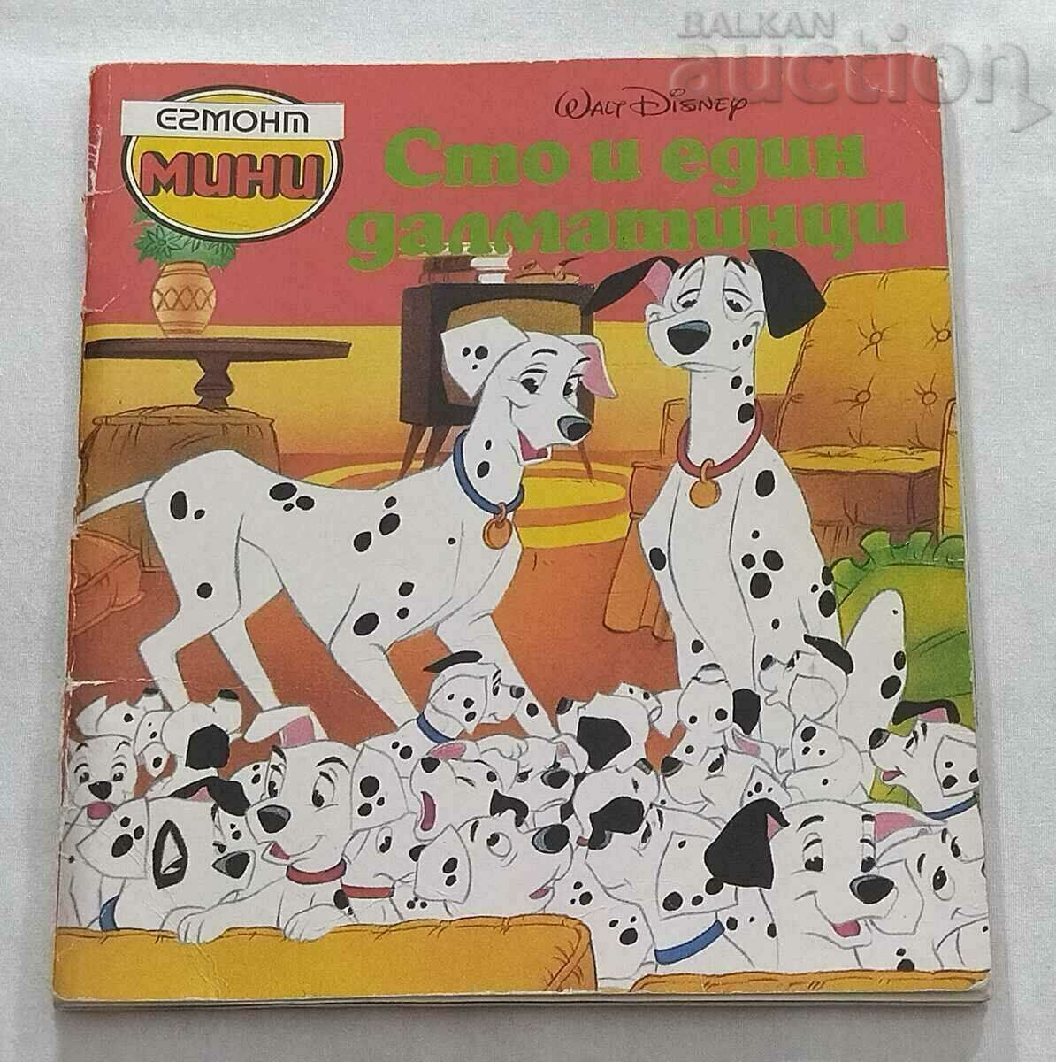 101 DALMATIANS WALT DISNEY 1991 MINIBOOK