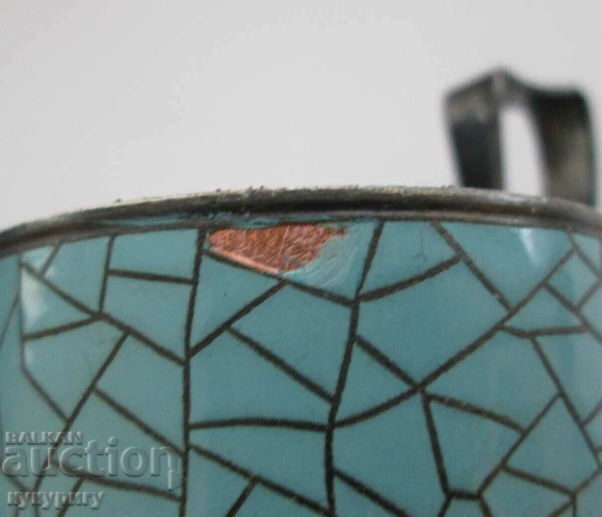 Παράδοση Παλιό ρωσικό εμαγιέ κυτταρικό σμάλτο με πιγκουίνους