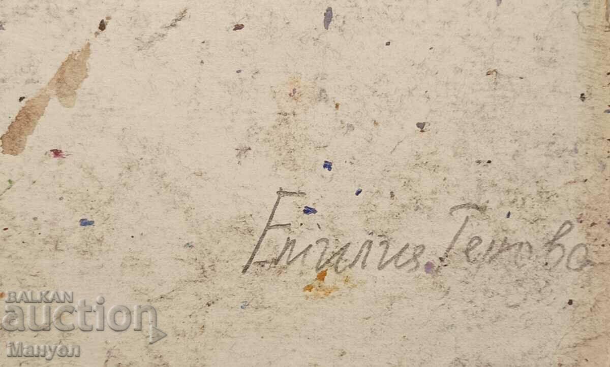 I am selling pastel "Sozopol" by Emilia Genova - 5 I am selling pastel "Sozopol" by Emilia Genova - 5