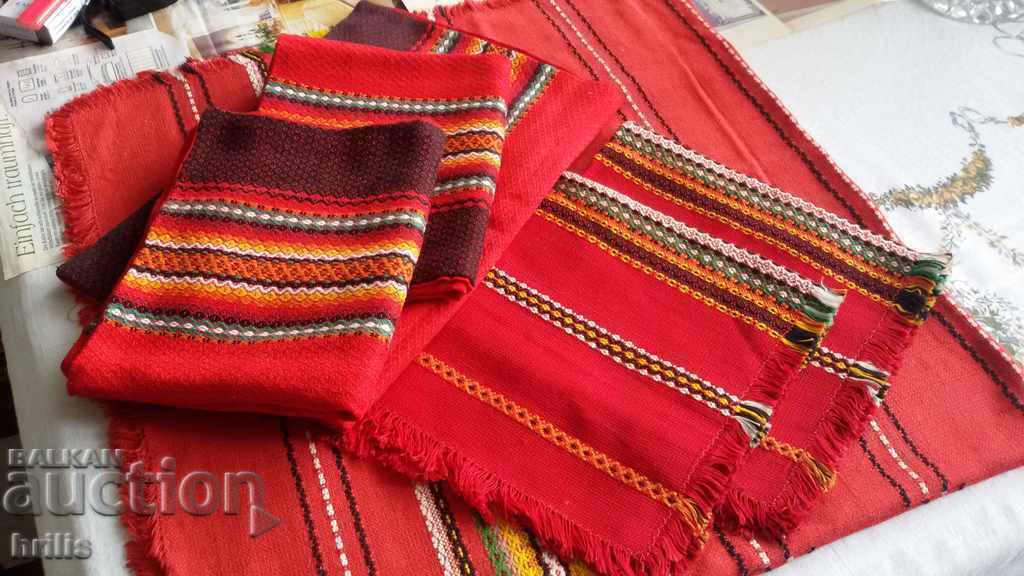 BULGARIAN HOUSEHOLD EMBROIDERY SET BULGARIAN HOUSEHOLD EMBROIDERY SET