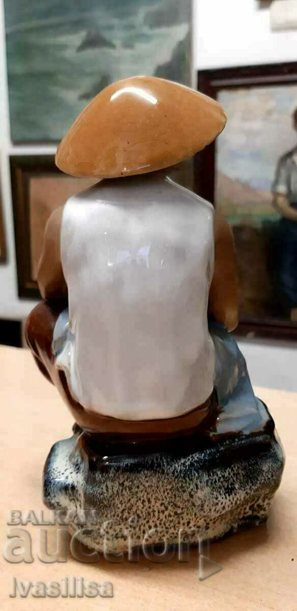 Auction OLD PORCELAIN FIGURE.- MARKING Auction OLD PORCELAIN FIGURE.- MARKING