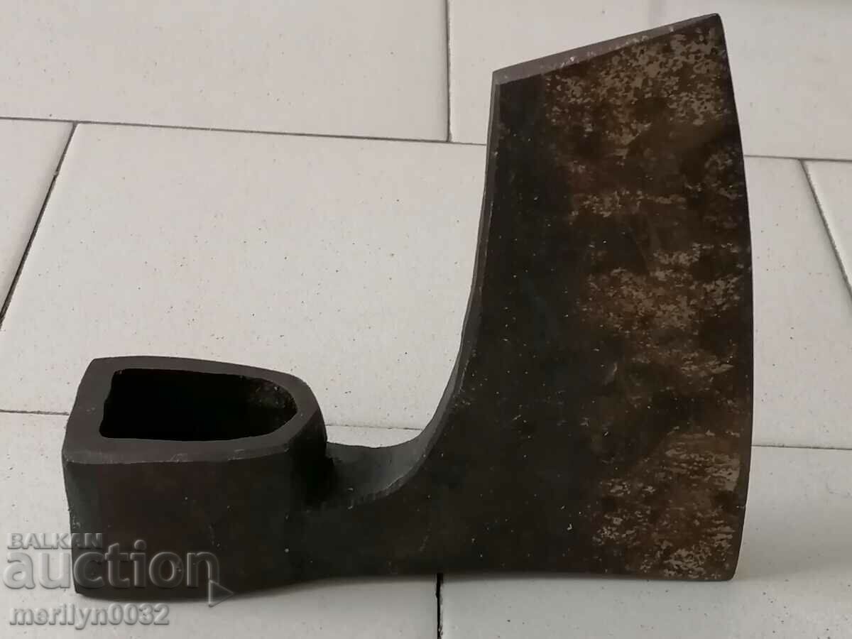 Auction An old ax shaft tool wrought iron Auction An old ax shaft tool wrought iron