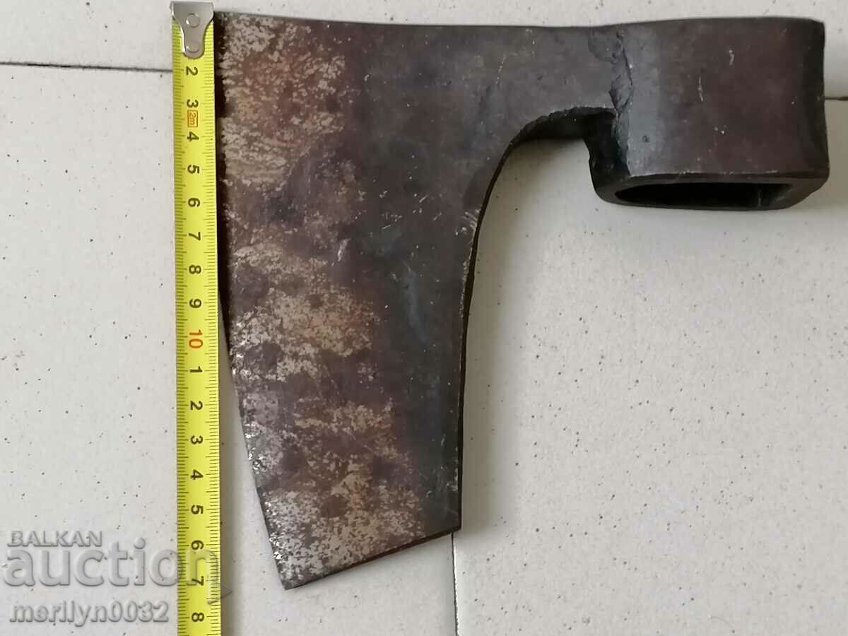 An old ax shaft tool wrought iron - 6 An old ax shaft tool wrought iron - 6