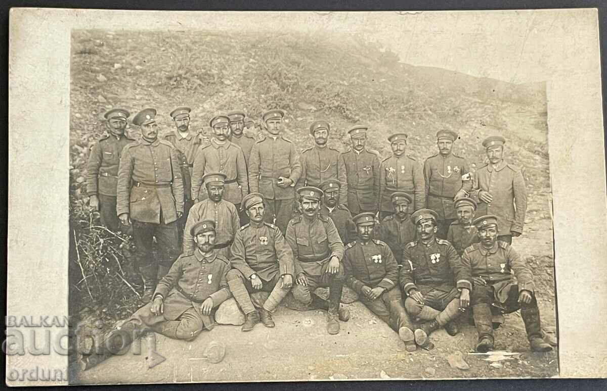 2767 Царство България група войници 57-ми полк Плевен ПСВ