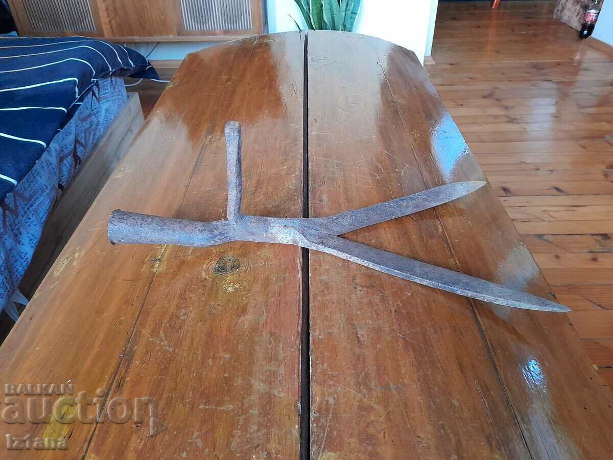 An old tool for cutting hay