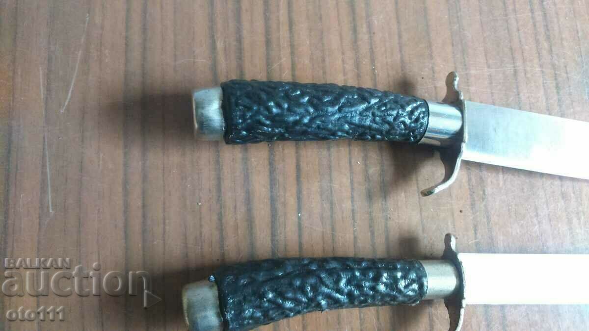Auction BULGARIAN SOC, KNIFE, KNIVES - 2 pieces Auction BULGARIAN SOC, KNIFE, KNIVES - 2 pieces