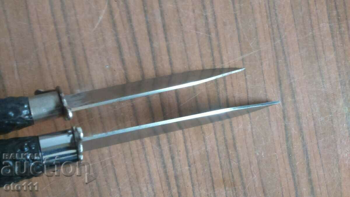 BULGARIAN SOC, KNIFE, KNIVES - 2 pieces - 6 BULGARIAN SOC, KNIFE, KNIVES - 2 pieces - 6