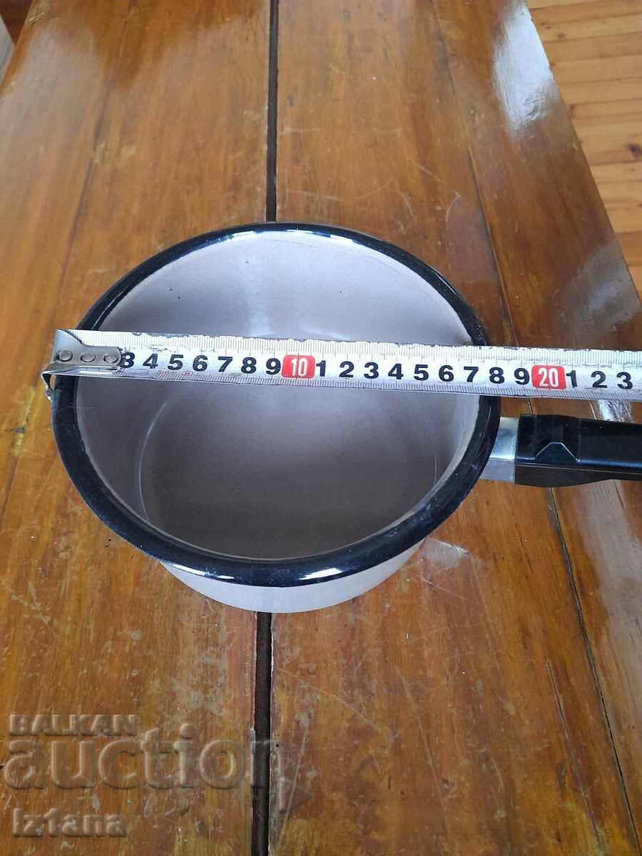 Стара емайлирана касерола,тиган - 5 Стара емайлирана касерола,тиган - 5