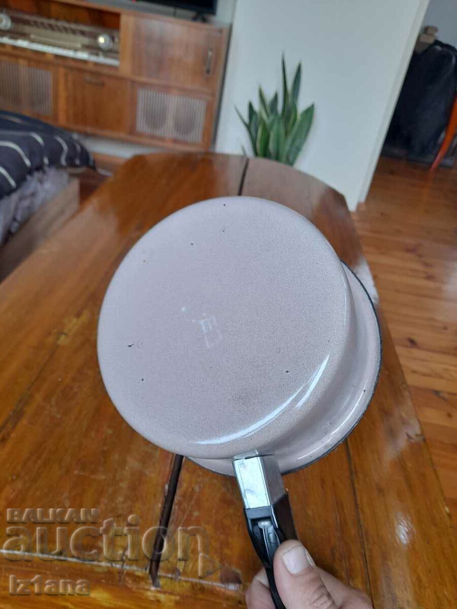 Стара емайлирана касерола,тиган - 7 Стара емайлирана касерола,тиган - 7