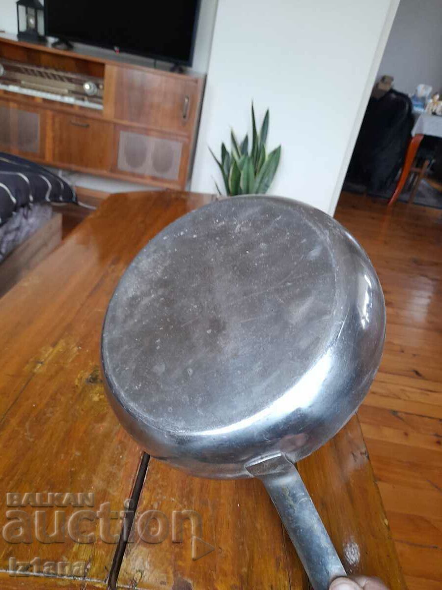 Old stainless pan, stainless steel - 6 Old stainless pan, stainless steel - 6