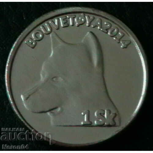 1 Skilling 2014, Bouvet Island