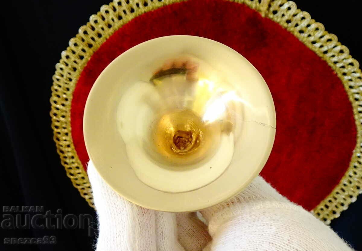 Bronze wine glass 14 cm. - 5