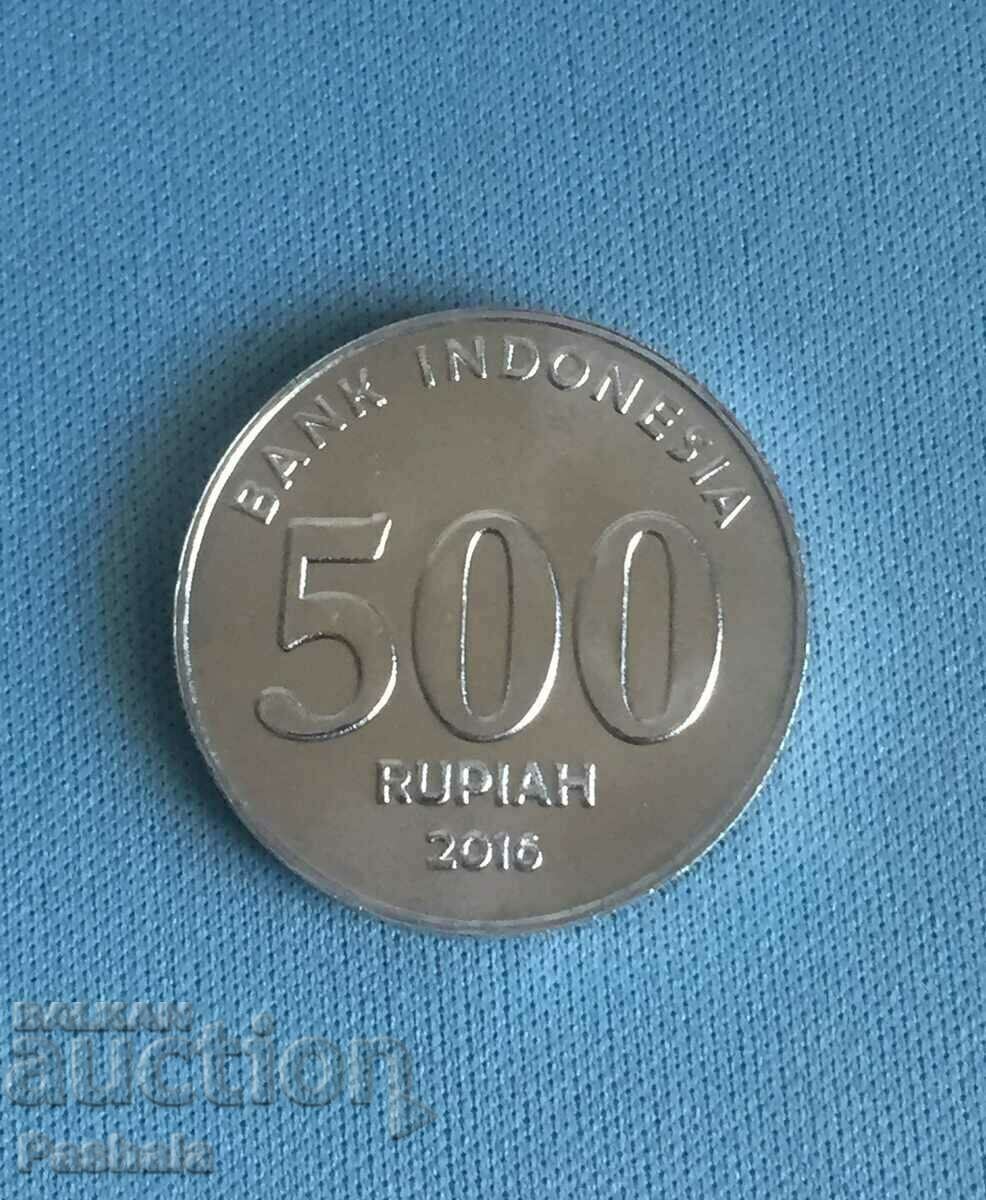 Индонезия 500 рупия 2016 г.