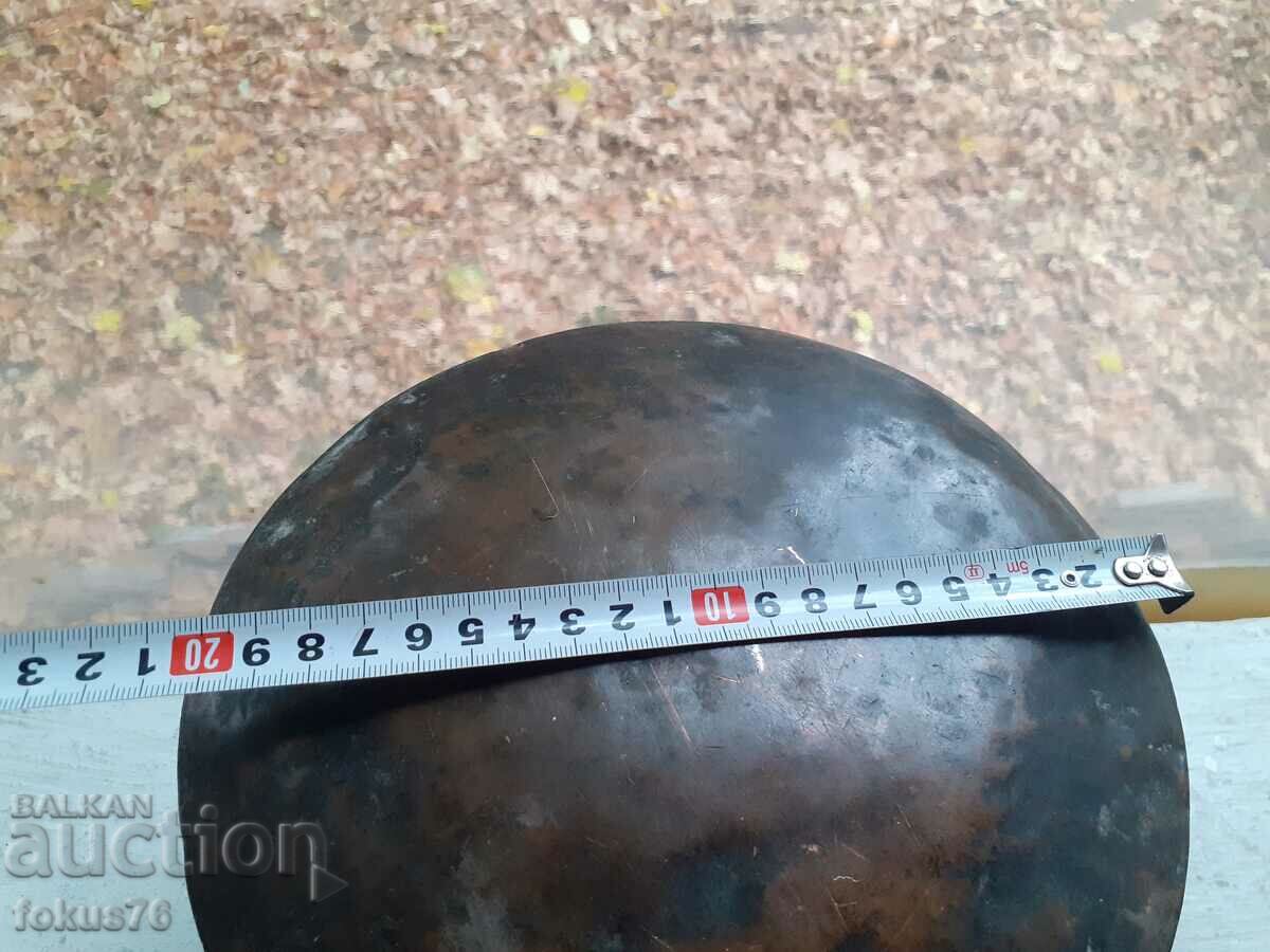 Old copper pot copper hand forged and engraved tinned - 7 Old copper pot copper hand forged and engraved tinned - 7