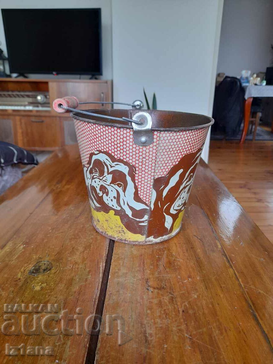Old children's bucket, bucket with price 28.00 BGN | € 14.32 Old children's bucket, bucket with price 28.00 BGN | € 14.32
