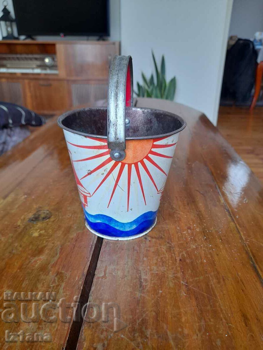 Old children's bucket, bucket - 5 Old children's bucket, bucket - 5