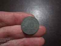 1919 10 pfennig ZINC