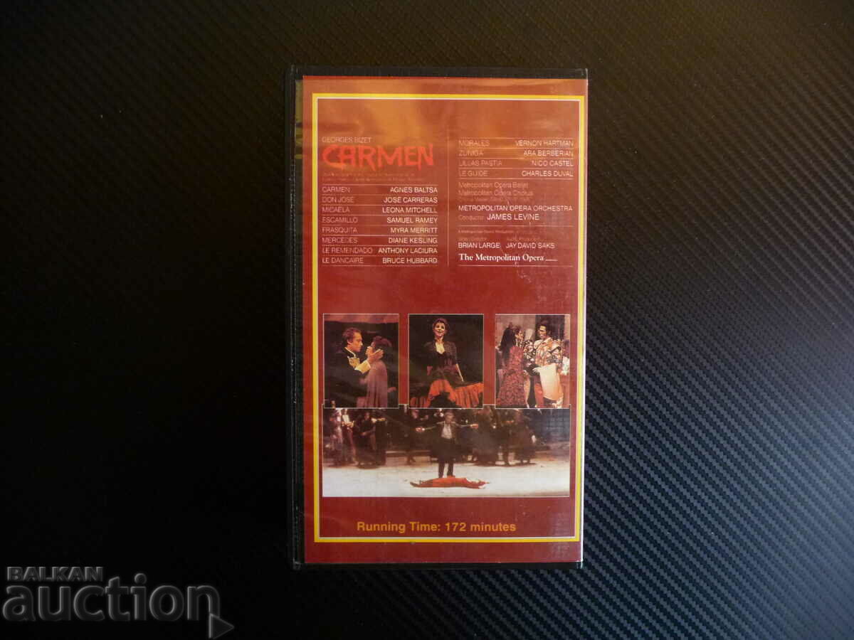 Auction Carmen Carmen VHS Metropolitan opera Metropolitan opera Auction Carmen Carmen VHS Metropolitan opera Metropolitan opera