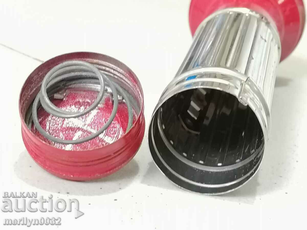 Old searchlight lantern flashlight lamp from the time of the sotsa GDR - 5 Old searchlight lantern flashlight lamp from the time of the sotsa GDR - 5