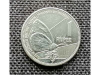 ❤️ ⭐ Seychelles Coin 2016 1 Rupee ⭐ ❤️