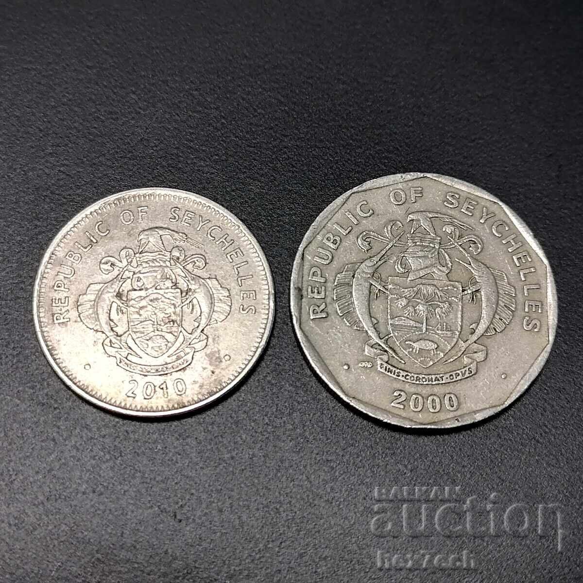 ❤️ ⭐ Lot of coins Seychelles 2 pieces ⭐ ❤️ with price 5.00 BGN | € 2.56 ❤️ ⭐ Lot of coins Seychelles 2 pieces ⭐ ❤️ with price 5.00 BGN | € 2.56