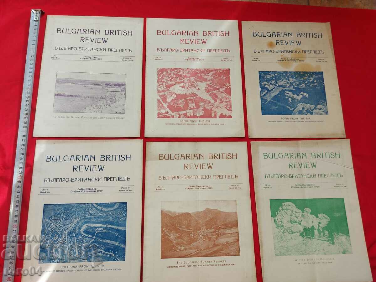 BULGARIAN - BRITISH REVIEW - 1929