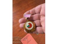 ORDER MEDAL WITH BOOKLET