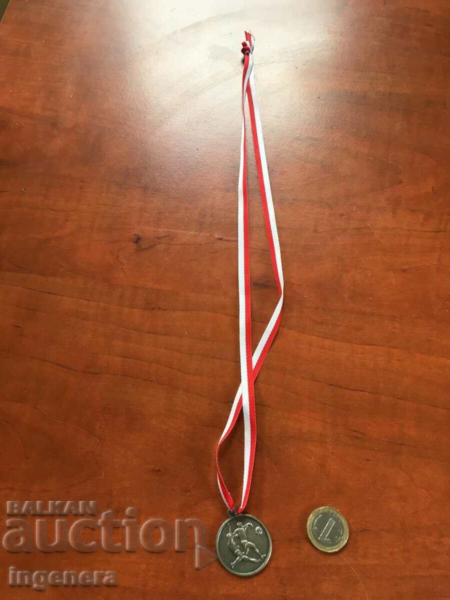 MEDAL AWARD FOOTBALL with price 5.00 BGN | € 2.56 MEDAL AWARD FOOTBALL with price 5.00 BGN | € 2.56