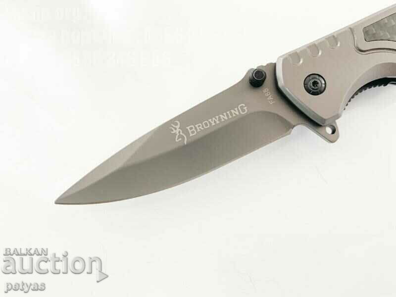 Browning FA68 - Folding automatic knife 95x225 with price 19.00 BGN | € 9.71 Browning FA68 - Folding automatic knife 95x225 with price 19.00 BGN | € 9.71