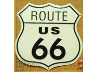 Metal Sign ROUTE 66 US