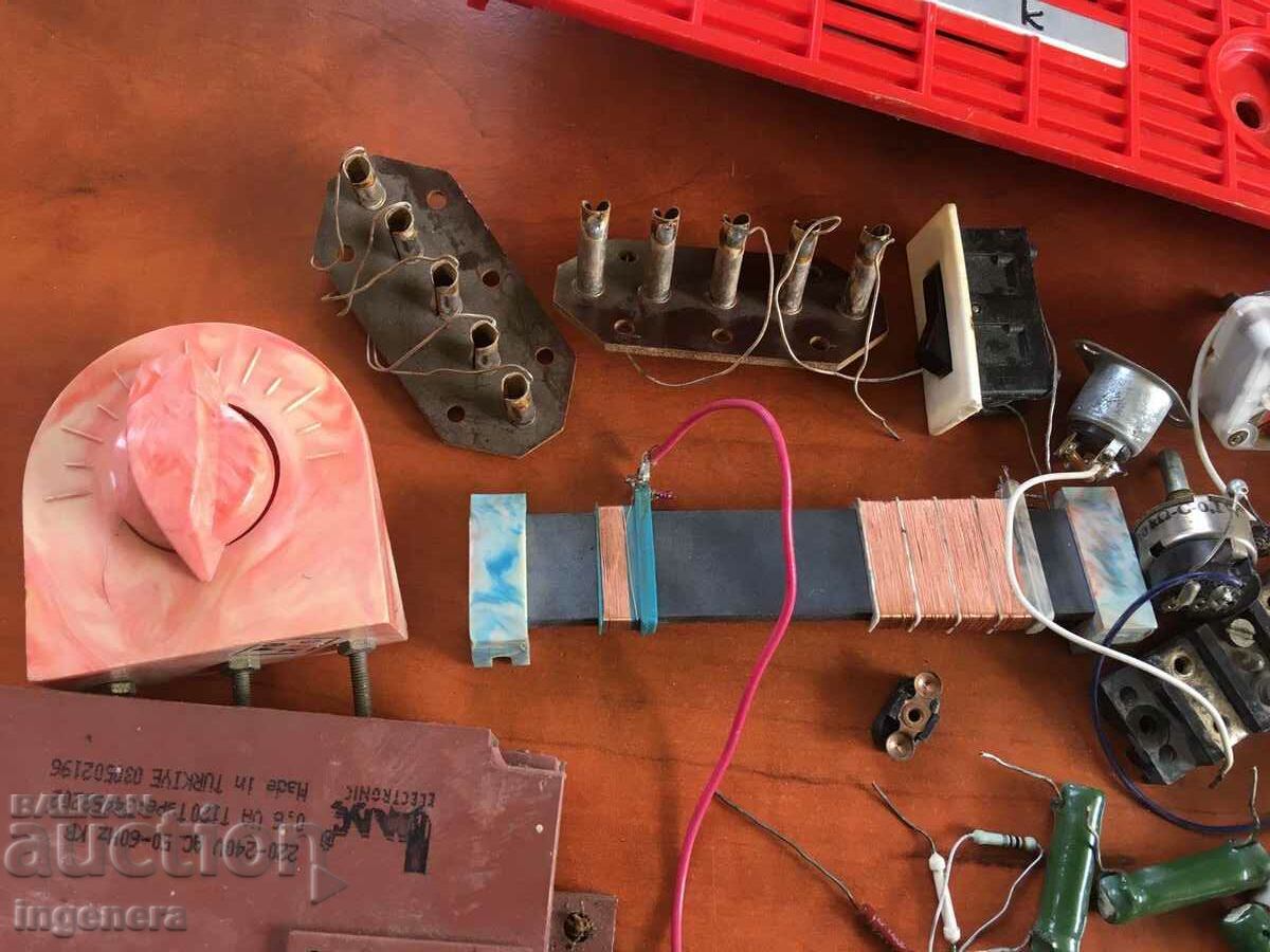 LOT EL. MATERIALE PIESE ETC. RESTURI - 6