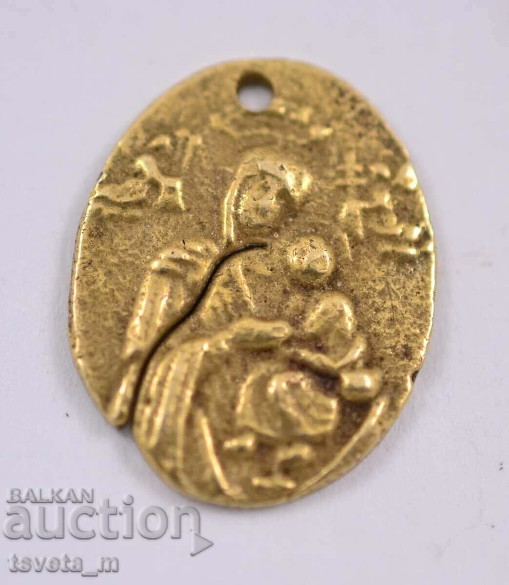 Осветен медальон - Спомень от Шипченски м-р Царство България